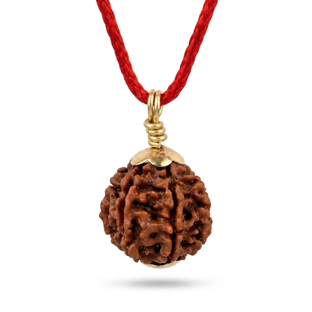 7 mukhi rudraksha made in panchadhatu